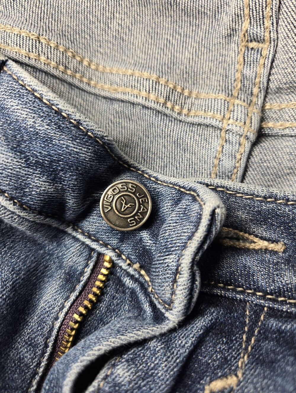 Vigoss Jagger Skinny Medium‑Wash Distressed Jeans Women’s Size 28 - Picture 11 of 16